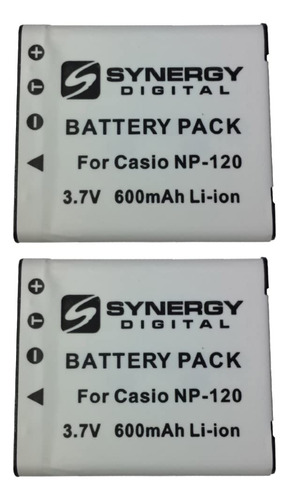 Bateria Camara Digital Para Casio Np-120 Np-120dba Ion Litio