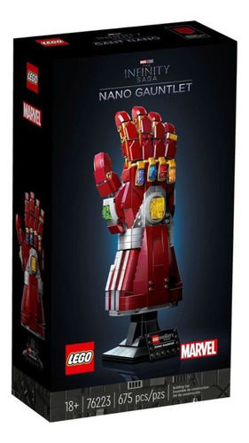 Lego Marvel 76223 - Vingadores: Nano Gauntlet - P.