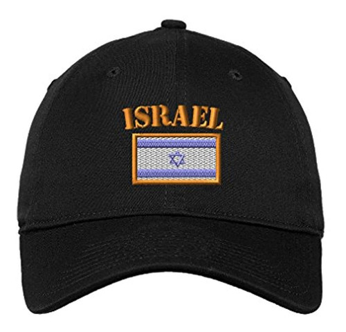 Speedy Pros Israel Flag Bordado Unisex Adulto