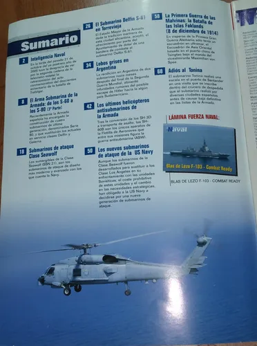 Revista Fuerza Naval N°40 (Usado)