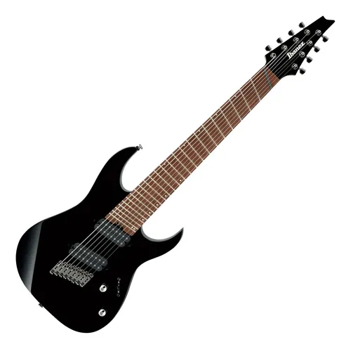 Guitarra Ibanez 8 Cordas Rg Series Multiscale Rgms8 Black