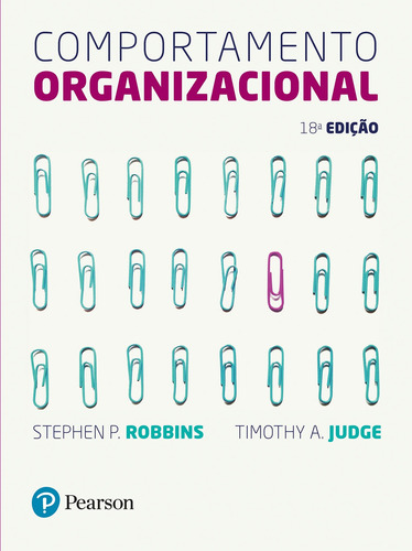 Comportamento Organizacional, de Robbins, Stephen P.. Editora Pearson Education do Brasil S.A., capa mole em português, 2020