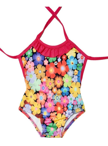 Imagem 2 de 3 de Maiô Infantil Menina Praia Piscina Verão Personagens