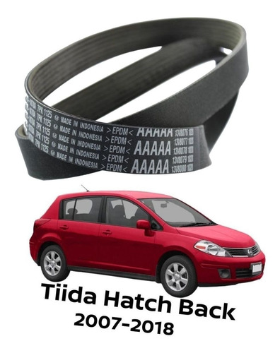 Correa De Alternador Tiida Hatch Back 1.6 2013 Original