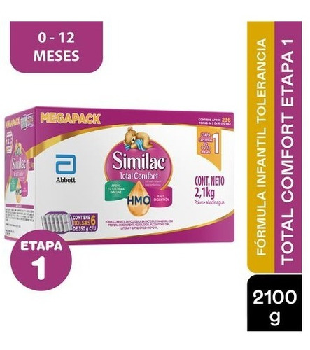 Similac Comfort Prosensitive Formula Infantil 6 U / 350 G