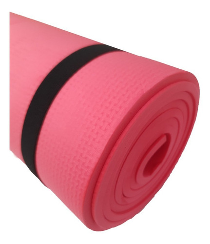 Colchoneta Matt Yoga Pilates Fitness Enrollable Gym 6 Mm