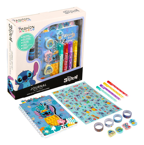 Set De Regalo Fashion Angels Disney Stitch Con Pegatinas