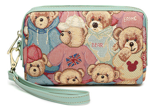 Bolso Tipo Cartera Bear Daily Travel