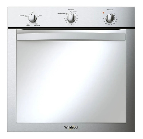 Horno Eléctrico Whirlpool 24 Pulgadas Gris Acero Woe120s