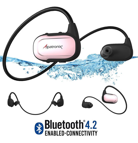 Audífonos Impermeables Inalámbrico 8gb Bluetooth Alpatronix