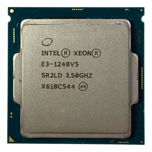 Processador Intel Xeon E3-1240 V5 3.50ghz 4 Core Sr2ld @