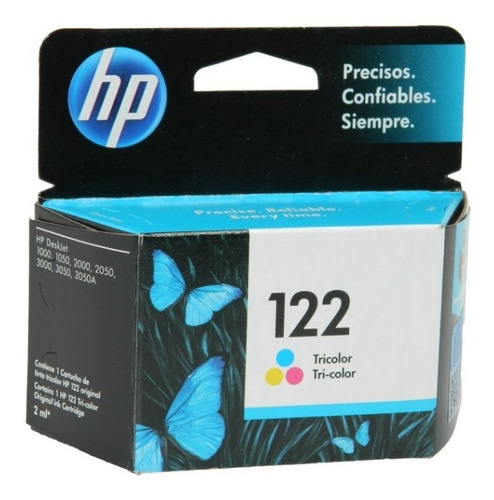 Imagen 2 de 2 de Cartucho Hp Original Verificable 122 Color 122c 2050 3050