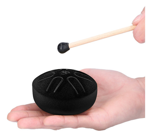 Tambor De Mano De Tambor De Lengua De Acero De 3 Pulgadas Y