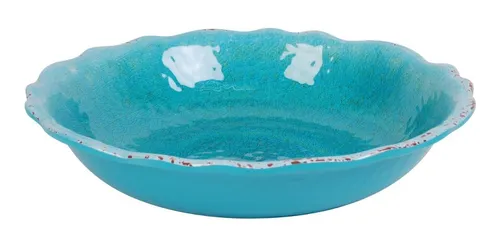 comprar Bowl Ensaladera De Melamina Turquesa 
