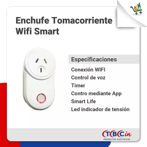 Enchufe Tomacorriente Wifi Smart Life Interruptor con Timer