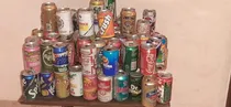 Comprar Lote Latas Vacias De Cervezas Jugos Y Gaseosas Nac. E Import