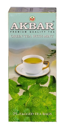 Akbar Té Verde Variedades 25 Bolsitas / Qtq