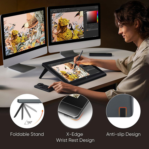 Xppen Artist Pro 16 Gen2 2.5k 16 Pulgadas Qhd Tableta De ...