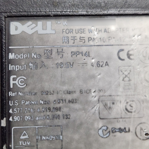 Dell Pp14l ¡¡para Piezas O Revisar Leer Descripcion!! Gris (Usado)