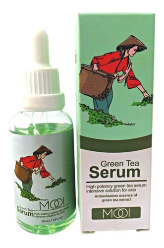 Serum Suero Té Verde Concentrado Hidratante Antiarrugas 30ml Momento de aplicación Día/Noche Tipo de piel Todo tipo