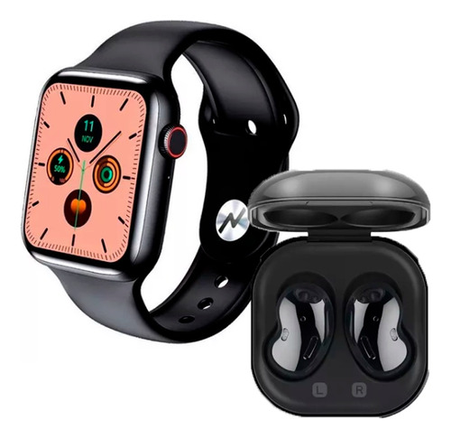 Combo Smartwatch Reloj + Auriculares Inalambricos Noga Sw07