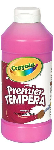 Crayola - Pintura Fluorescente (16,0 Onzas Líquidas, Plástic