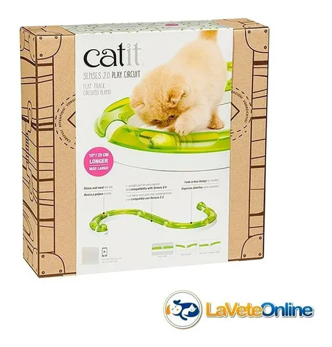 Juguete Gato Caza Pelota Estimulacion Play Circuit Catit 2.0