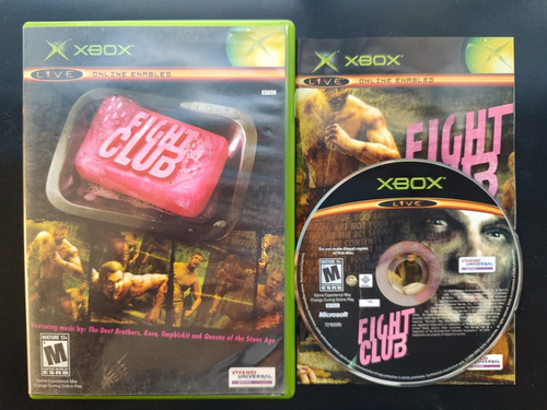 Fight Club Xbox Clásico Original Físico Buen Estado Completo