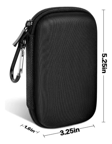 Disco Duro Ssd Externo Portátil 6 Tb Usb 3.1 Con Estuche Negro
