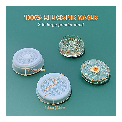 Moldes Para Artesanía De Silicona Para Resina Epoxi