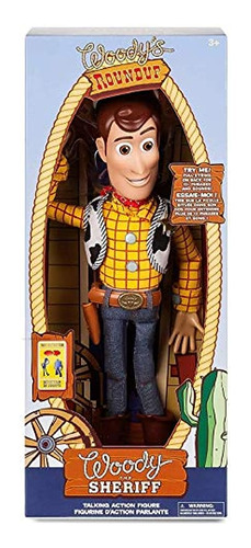 Toy Story Pull String Woody Figura Parlante De 16  - Exclusi