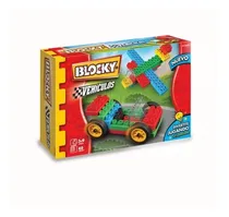 Comprar Blocky Vehiculos 1 Con 40 Piezas Bloques  Para Armar