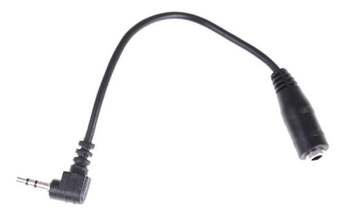 Cable Audio Plug Hembra 3.5 Mm A Macho 2.5 Mm Audifono Full 