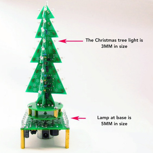 Árbol De Navidad Electrónico Led Colorido Giratorio Automáti