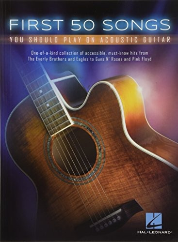 Book : First 50 Songs You Should Play On Acoustic Guitar ...