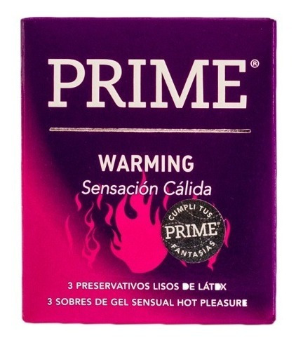 Imagen 9 de 10 de Preservativos Prime Warming X72 Unidades Mayor Temperatura