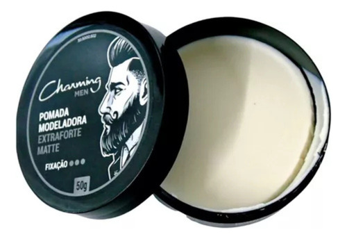 Gel Em Pomada Modeladora Cless Efeito Matte Seco Extra Forte