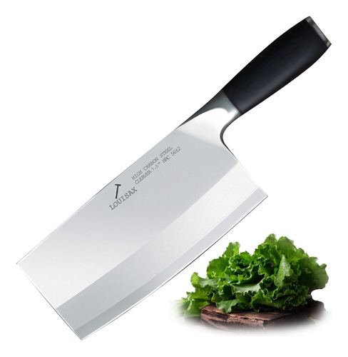 Louisax Cuchillo De Carne De Verduras Cuchillo De Chef Chino