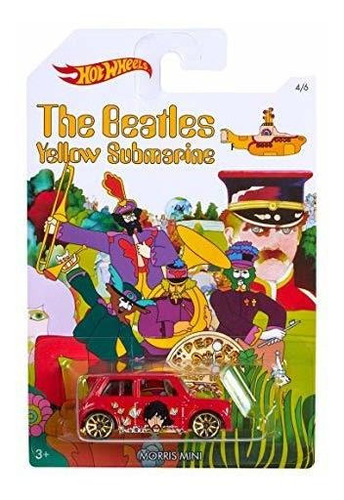 Hot Wheels Yellow Submarine Beatles 2016.