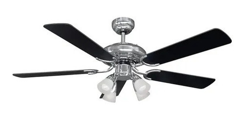 Ventilador De Techo Liliana Con Luz Vthm415 5 Vel 1.20mt 80w