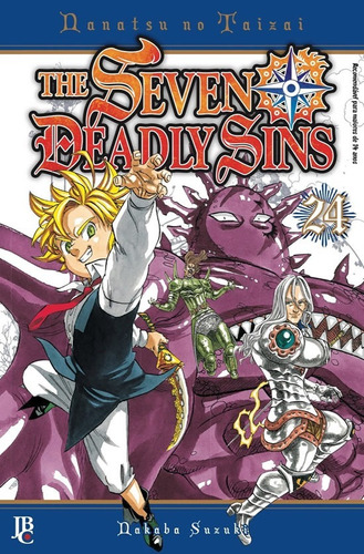 The Seven Deadly Sins 24! Jbc! Lacrado! Nanatsu No Taizai