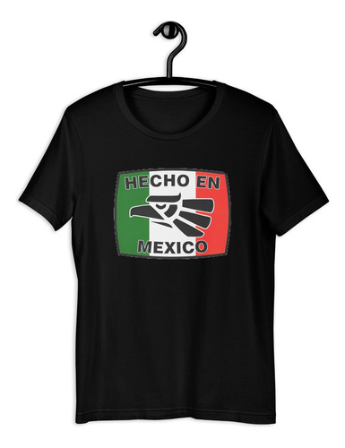 Playera Mexicana Hecho México Águila. Colores Disponibles