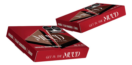 Chocolate Funcional Muud Sex Chocolate Sin Azúcar 2x40 G
