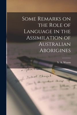 Libro Some Remarks On The Role Of Language In The Assimil...