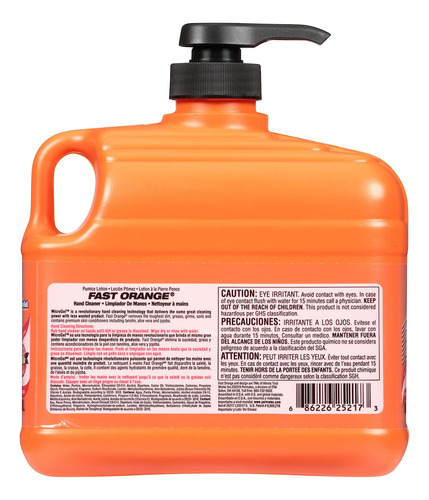 Permatex - Limpiador De Manos Con Loción Pómez De Color Nar