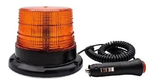 Imagen 1 de 3 de Baliza Estroboscopica Emergencia 12v 24v Led Magnetica