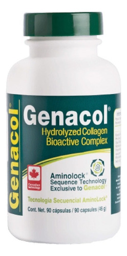 Suplemento En Cápsula Genacol  Genacol Colágeno Hidrolizado