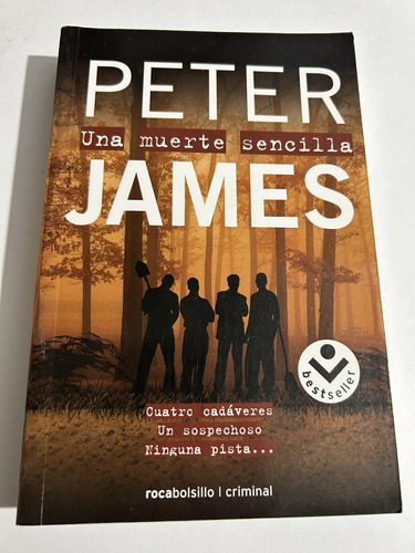 Libro Una Muerte Sencilla - Peter James - Muy Buen Estado