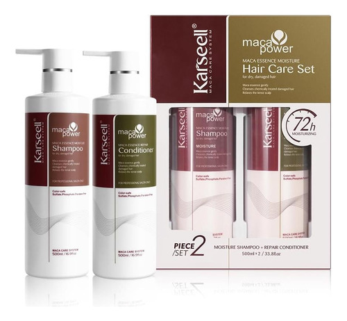 Shampoo E Corante Para Tratamento Capilar Com Colágeno Karse