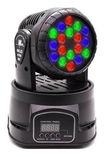 Led Jogo De Luz Profissional Moving Head Mini Beam 80w Rgbw